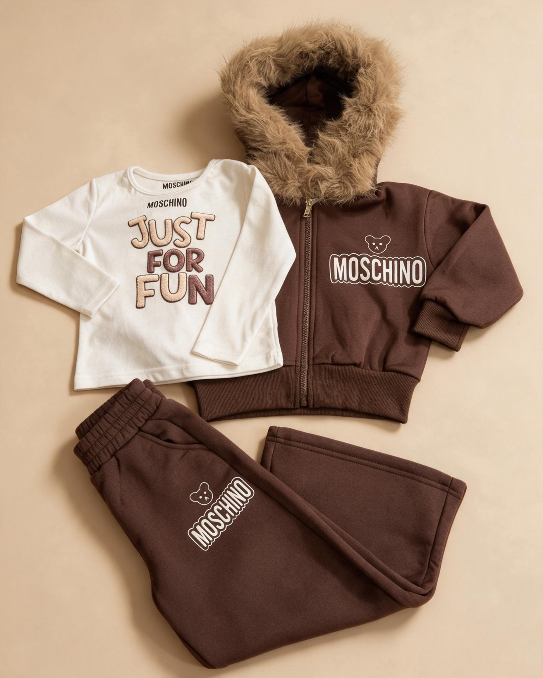 Completo tuta usata 3 pezzi con cappuccio e maglia a maniche lunghe
